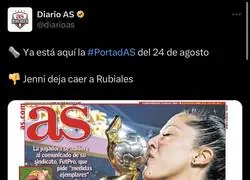 Gran contexto para la portada repugnante del diario AS