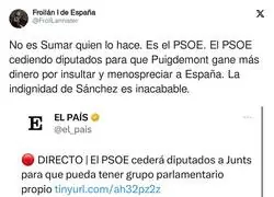 &iquest;Qu&eacute; le debe el PSOE a Junts?