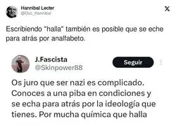 No es f&aacute;cil ser nazi