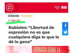 Esto dec&iacute;a Huevales desde la RFEF