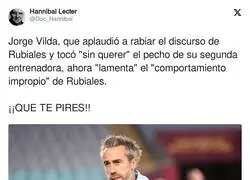 La hipocres&iacute;a de Jorge Vilda