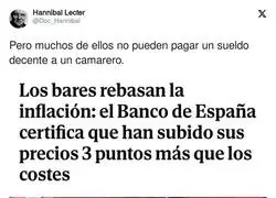 Los bares se est&aacute;n pasando