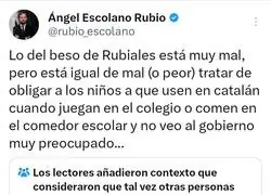 Gracias por tanto al contexto de X