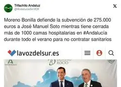 La l&oacute;gica de Moreno Bonilla