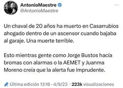 El uso de la muerte est&aacute; feo