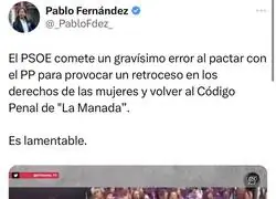 El rev&eacute;s a la izquierda con su ley de 'solo s&iacute; es s&iacute;'