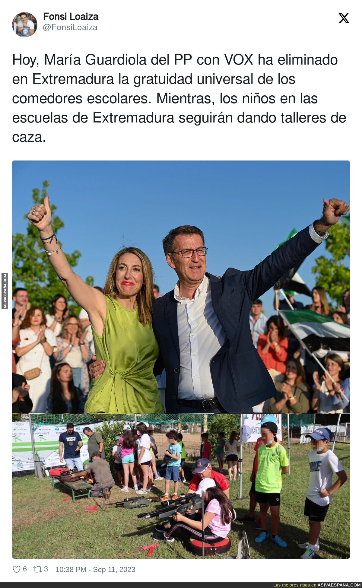 Las prioridades del PP en Extremadura