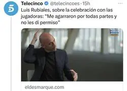 Rubiales se hace la v&iacute;ctima