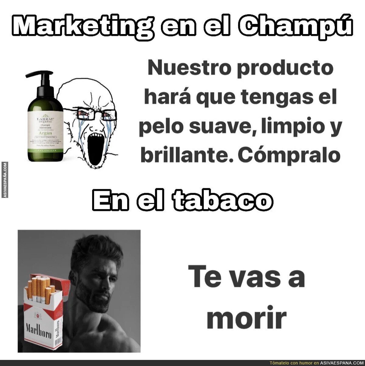 La realidad de dos productos
