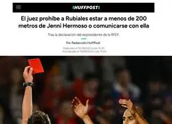 Una roja y Rubiales para casa. (s&iacute;, va con segundas)