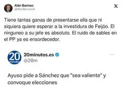 Ayuso va a por todas en el PP