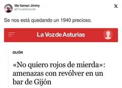 Valiente &eacute;poca nos ha tocado vivir