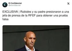 Rubiales no tiene escr&uacute;pulos