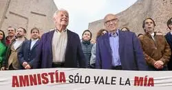 Cabecera de la manifestaci&oacute;n Anti-Amnist&iacute;a