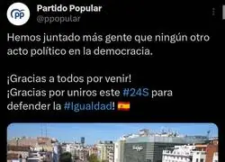 Las mentiras del PP sobre su manifestaci&oacute;n