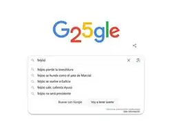 Lo que sugiere Google sobre Feij&oacute;o
