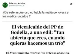 Los valores de este vicealcalde del PP
