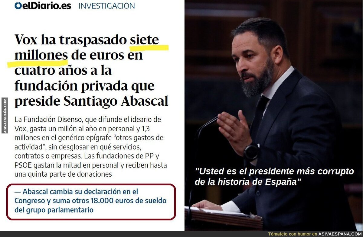 Venían a la política a acabar con los chiringuitos... de los demás