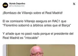 Villarejo suelta la realidad del f&uacute;tbol espa&ntilde;ol