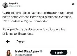 Las comparaciones absurdas de Isabel D&iacute;az Ayuso
