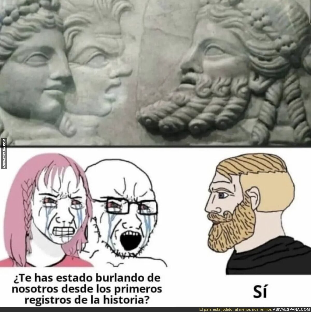 Un meme totalmente histórico