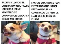 As&iacute; es la derecha ahora ante la compra del piso de lujo de Ayuso