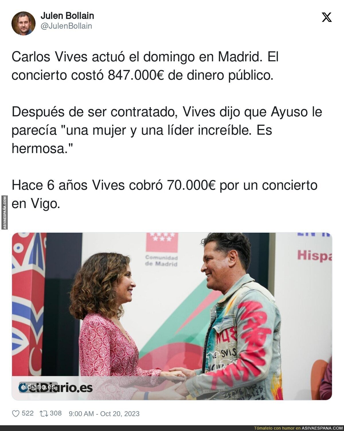 La inflación ha subido un poco en España