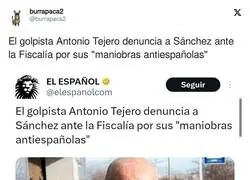 Est&aacute; Tejero para hablar...