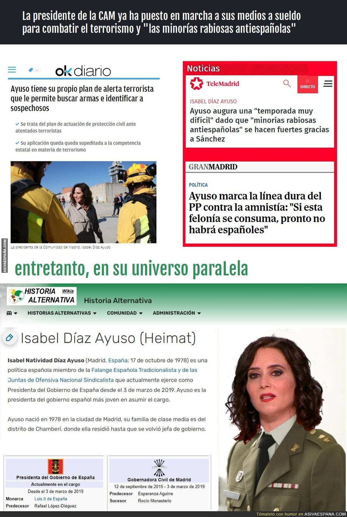 Tranquilos madrileños, IDA tiene un Plan para que no se extingan los españoles, no pase como con los 7291 ancianos