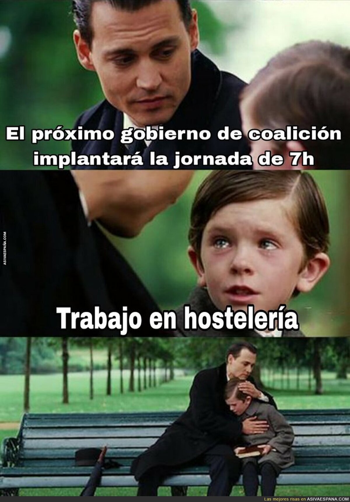 La gente de hostelería no celebra nada