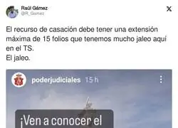 Dura jornada del Poder Judicial