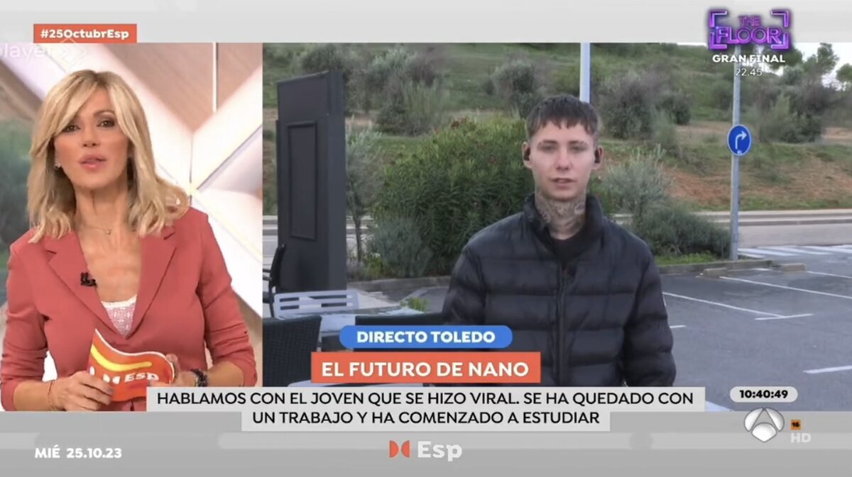 Ridículo monumental: Susana Griso pregunta al Nano sobre la jornada de 37,5h