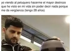 Vaya destrozo me hacen