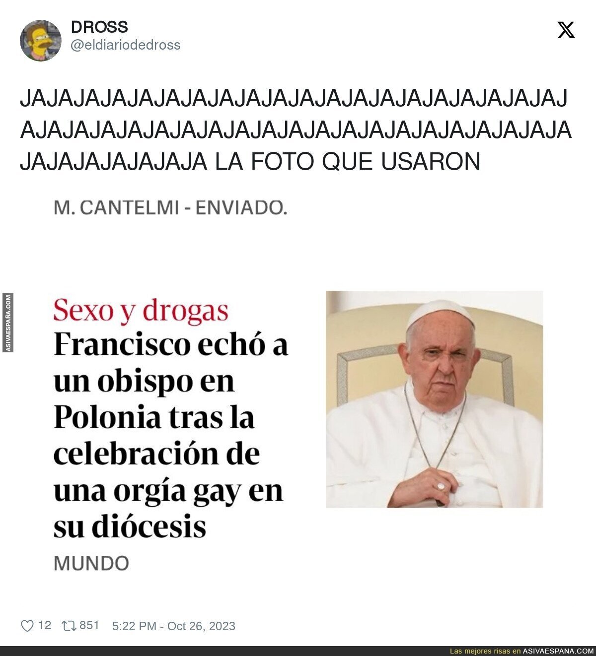 Allí olía raro