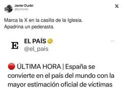 Tremendo lo de la Iglesia en Espa&ntilde;a