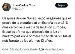 As&iacute; ha subido el precio de la electricidad