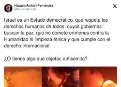 Lo de Israel es criminal