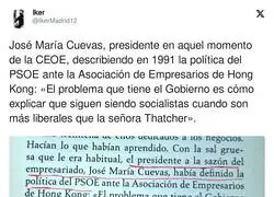 Jos&eacute; Mar&iacute;a Cuevas describi&oacute; bien al PSOE