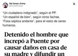 Un hombre bien peligroso que apoya el PP
