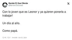 No hay compasi&oacute;n con Leonor