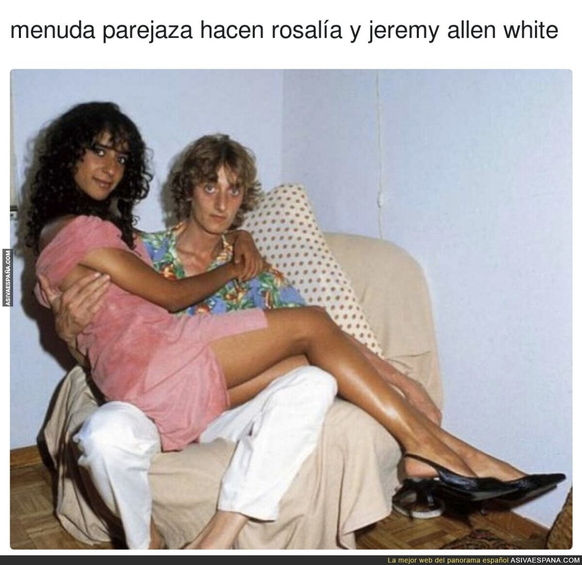 La pareja de moda