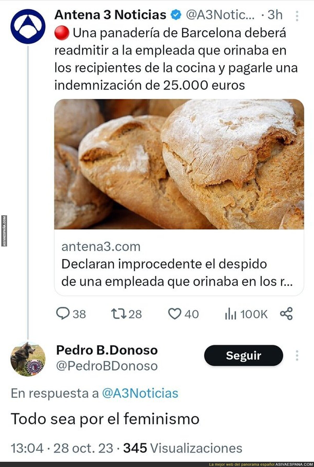 La esquizofrenia de la gente es tremenda