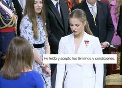 Leonor lo tiene claro