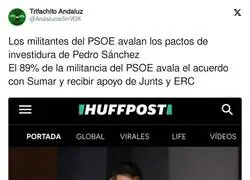 Los militantes del PSOE han hablado