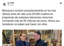 Las compras surrealistas de Berlusconi