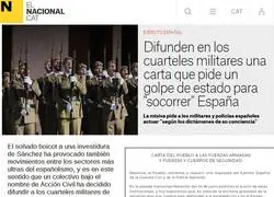 Contra la amnist&iacute;a de Sanchez, Levantamiento militar y golpe de Estado, como Dios manda