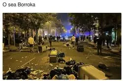 La manifestaci&oacute;n de los pijos