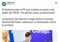 El PP es c&oacute;mplice de todo lo ocurrido en la Calle Ferraz