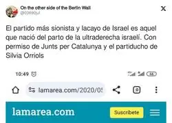 As&iacute; se une la derecha con Israel