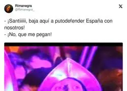 Santiago es un cobarde